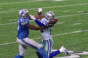 This was apparently a big play in the game